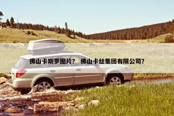 佛山卡斯罗图片？ 佛山卡丝集团有限公司？