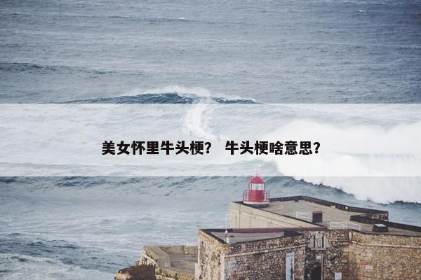 美女怀里牛头梗？ 牛头梗啥意思？