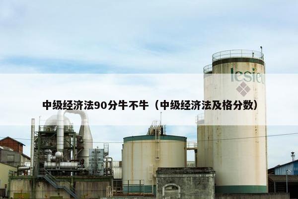 中级经济法90分牛不牛（中级经济法及格分数）