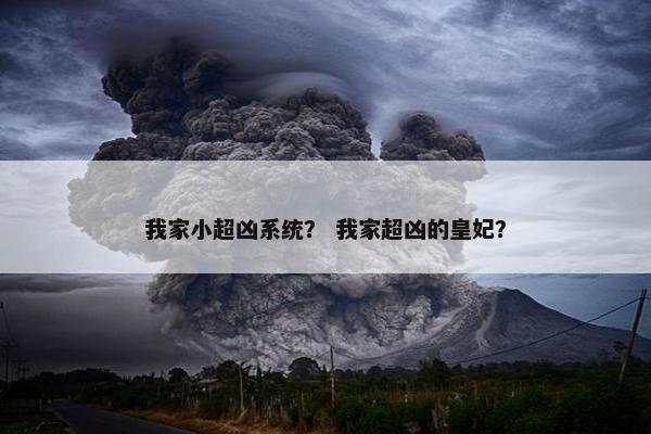 我家小超凶系统？ 我家超凶的皇妃？