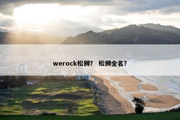 werock松狮？ 松狮全名？