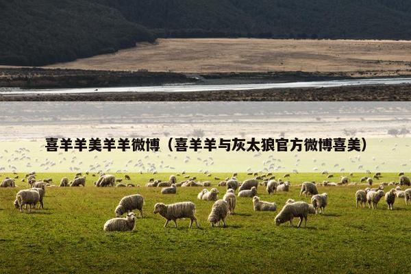 喜羊羊美羊羊微博（喜羊羊与灰太狼官方微博喜美）