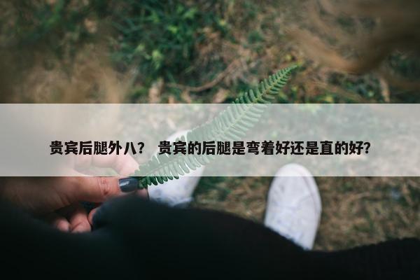 贵宾后腿外八？ 贵宾的后腿是弯着好还是直的好？