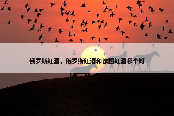 俄罗斯红酒，俄罗斯红酒和法国红酒哪个好