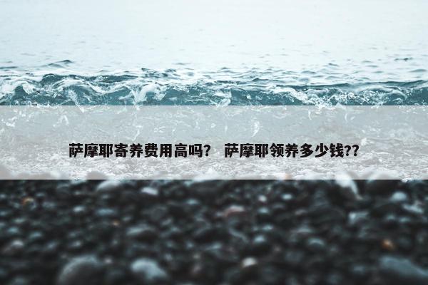 萨摩耶寄养费用高吗？ 萨摩耶领养多少钱?？