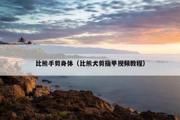 比熊手剪身体（比熊犬剪指甲视频教程）