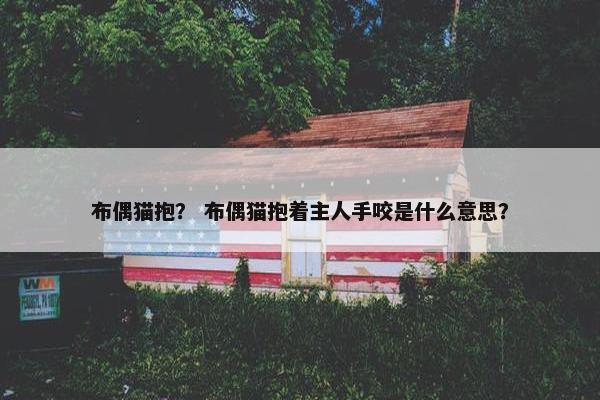 布偶猫抱？ 布偶猫抱着主人手咬是什么意思？