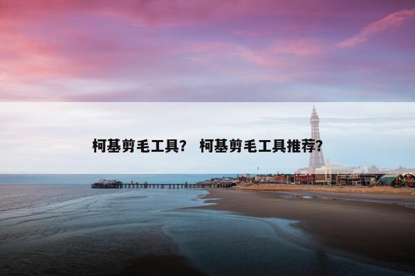 柯基剪毛工具？ 柯基剪毛工具推荐？