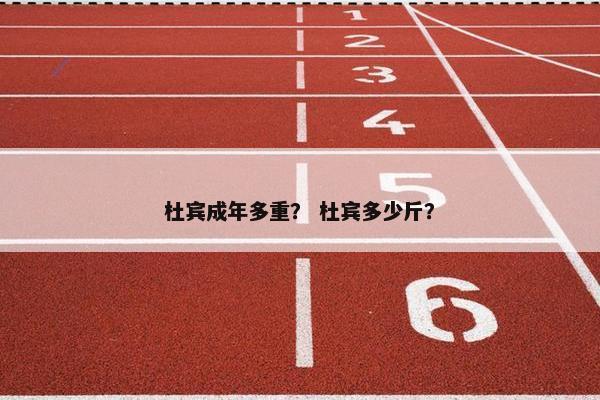 杜宾成年多重？ 杜宾多少斤？