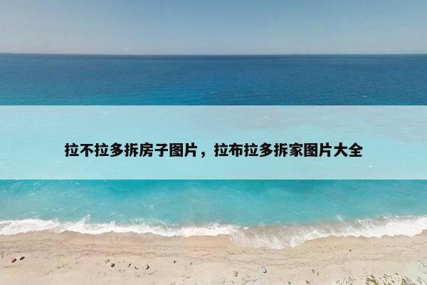 拉不拉多拆房子图片，拉布拉多拆家图片大全