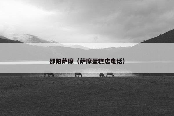 邵阳萨摩（萨摩蛋糕店电话）