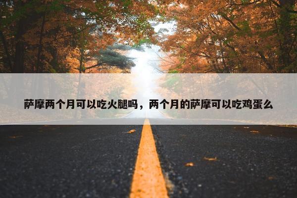 萨摩两个月可以吃火腿吗，两个月的萨摩可以吃鸡蛋么