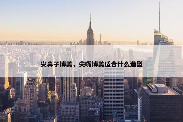 尖鼻子博美，尖嘴博美适合什么造型